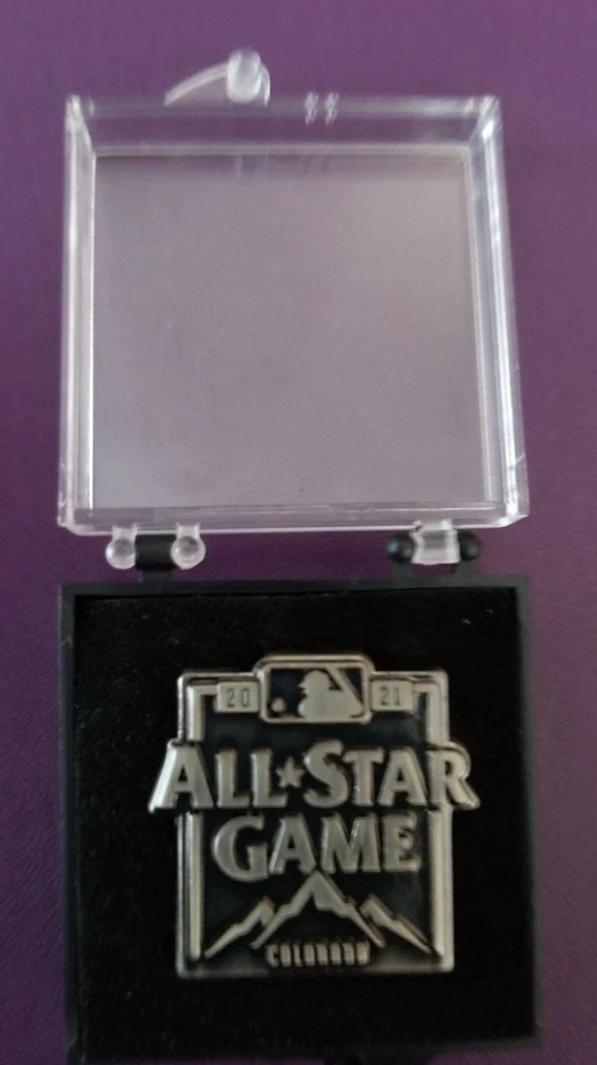 2021 MLB All-Star Game (in Colorado) Press Media Pin - WP Shohei Ohtani 1st ASG - Image 3 of 4