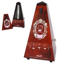 WITTNER KT-811M Hello Kitty Metronome W/Box Tested Japan Used F/S