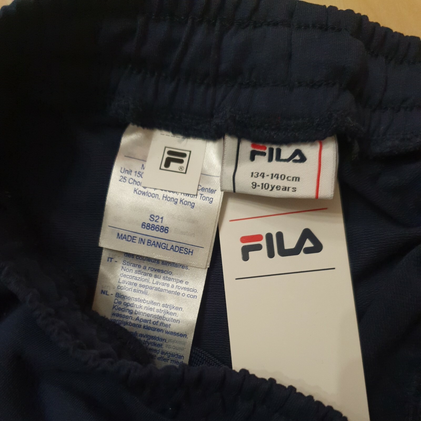 Pantaloni caldi ragazza Fila età 9 10