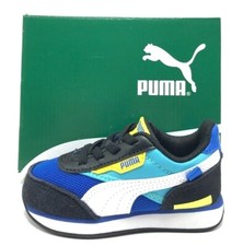 NEW TODDLER TODDLER PUMA FUTURE RIDER SPLASH AC TD VICTORIA BLUE 381856 12