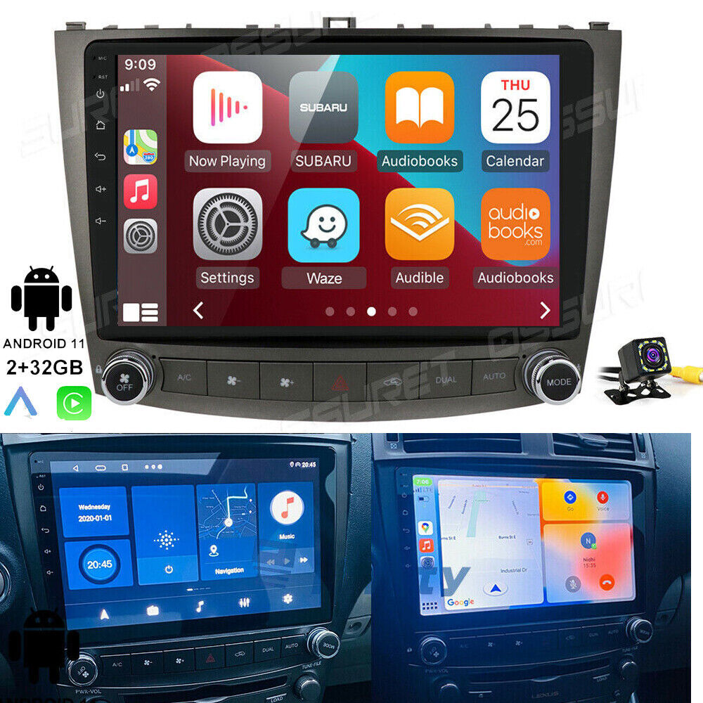For Lexus IS250 XE20 2006-2012 Android 12 Car Stereo Radio