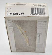 SSS Siedle-Vario BTM 650-2 W Bus-Tasten-Modul 2 Klingeln Weiß #KT8149X