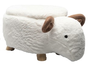 nursery storage ottoman