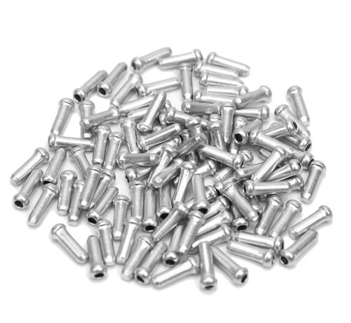 8 Piezas Bicicleta Aluminio Palanca Cable de Freno Consejos Tapas Pared 2.2mm - Imagen 2 de 2