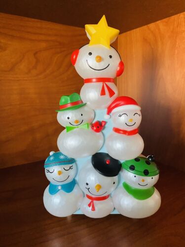 2014 Hallmark Christmas Concert Snowmen Lights And Sound TESTED Works Great! - Picture 1 of 5