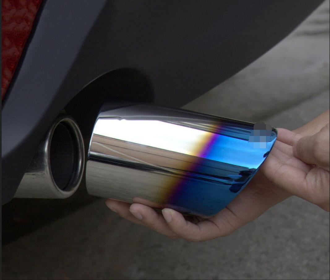 2PCS stainless steel Car Exhaust Muffler Tip Pipe For Mazda CX5 CX5