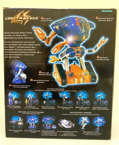 Lost in Space Battle Ravaged Robot 1997 Trendmasters, Inc (New) - Picture 2 of 2
