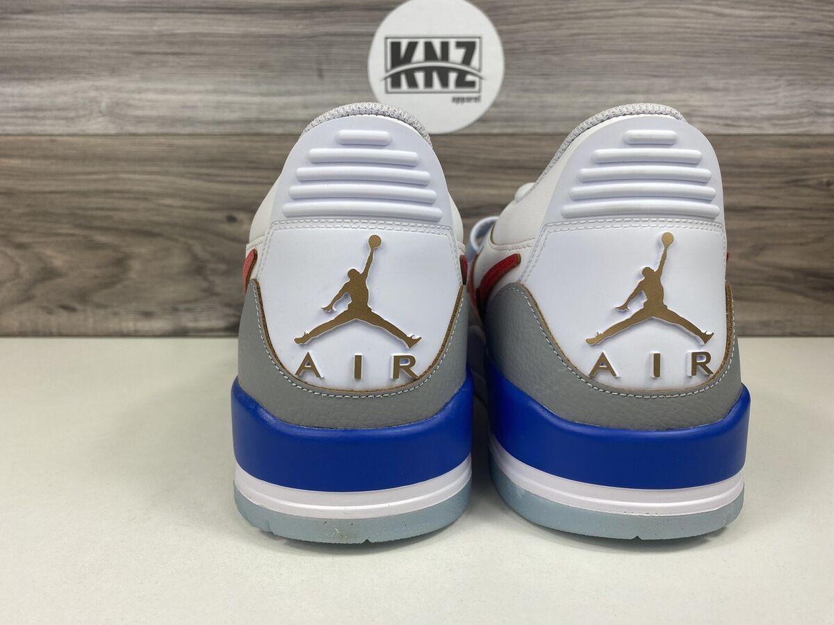 Nike Air Jordan Legacy 312 Low White University Red Blue Nike Air Jordan Legacy 312 Low White University Red Blue