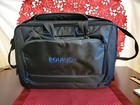 EQUINOX Laptop Computer Bag 17" Black Classic Side Load, Check Point Friendly