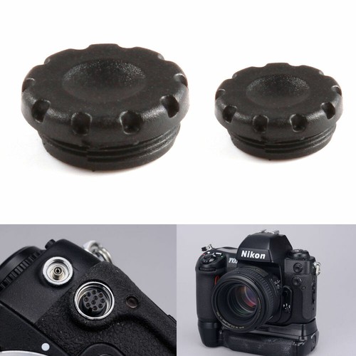 Nikon 10 pin remote terminal cap + Flash PC Cap For D200 D2X S3 S5