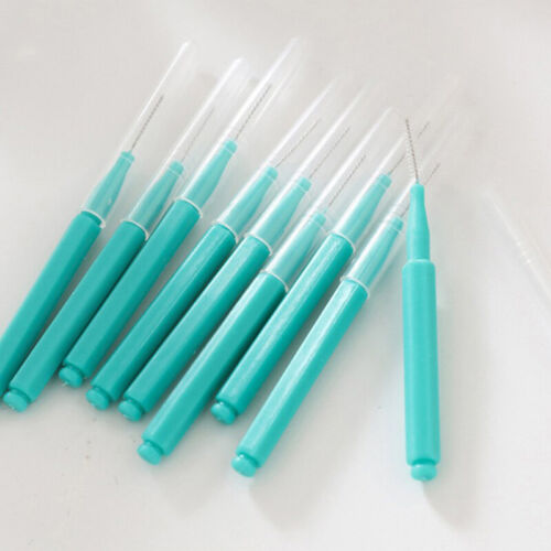 10pcs Interdental Brush Denta Floss Cleaning Dental Brush Orthodontic Dental  WB - Picture 1 of 23