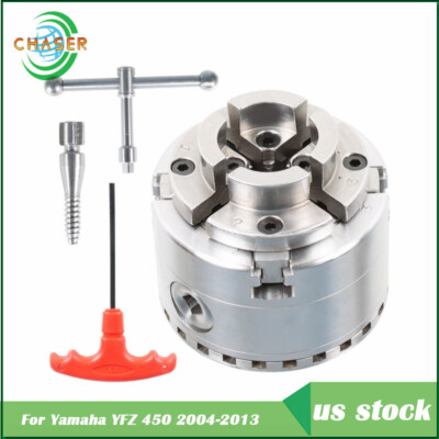 Self-Centering 2.75'' 4-Jaw Keyed Lathe Chuck 1'' × 8TPI For Wood Lathe Projects