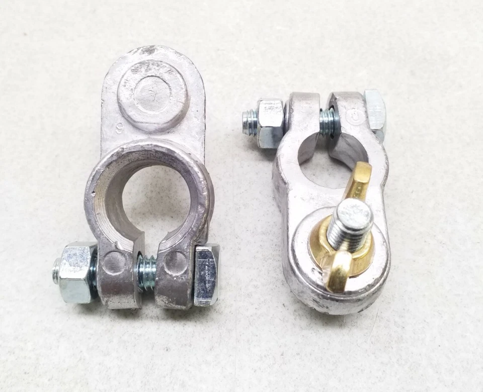 00149 Deka Marine Battery Post Terminals With 5/16 Stud & Wing Nut -Qty 2pcs - Image 2 of 4