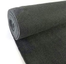 15 Yards Dark Gray Upholstery Durable Un-Backed Automotive Trim Carpet 40" x15 F