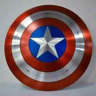 Captain America Shield Metal 1:1 Original Size Metal Shield Movie Prop Cos 24'