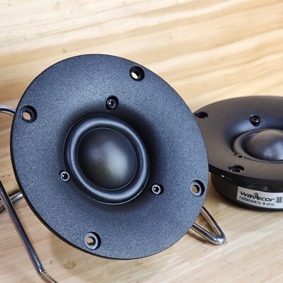 Pair = 2 pcs of wavecor TW030WA10 30mm silk dome tweeter 8Ω 104mm