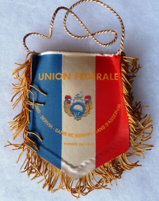 Ecusson de l'Union Fédérale. Association d'Anciens combattants