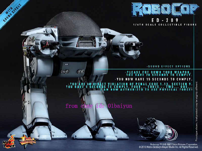 ホットトイズ ロボコップ ED209 HOT TOYS ROBOCOP ED-209
