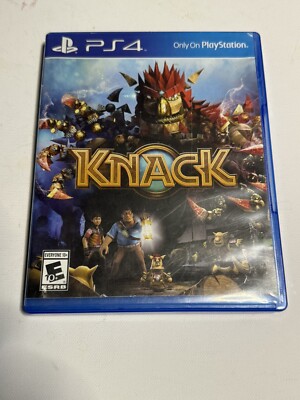 Knack (Sony PlayStation 4, 2013) Missing manual