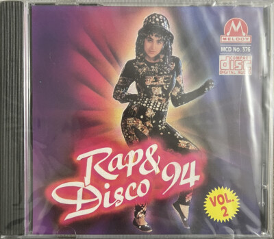 Rap & Disco  94 Vol 2 - RARE MELODY Bollywood CD MCD 376 MADE IN UK