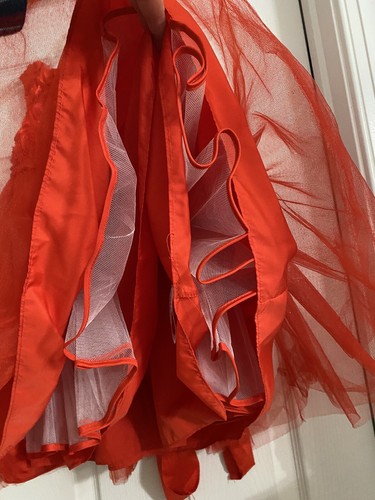 Stunning Red Marmellata Holliday Dress Girls Available Size 6 - Picture 7 of 9