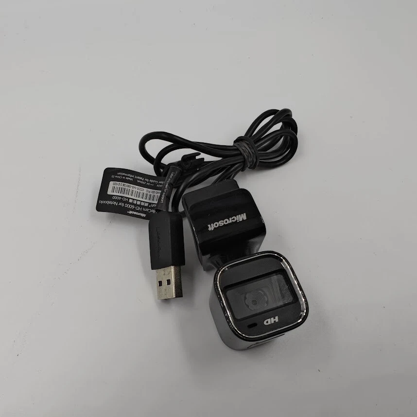 Microsoft LifeCam HD-6000 Webcam - Gebraucht, Funktioniert, Keine Zubehörteile - Bild 4 von 4