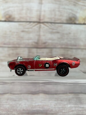 Vintage 1969 Hot Wheels Redline Red Light My Firebird Pontiac