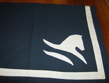 CUSTOM MADE OUTRIDER/PONY SADDLE TOWEL 36"x 43" YOUR LOGO AND COLORS