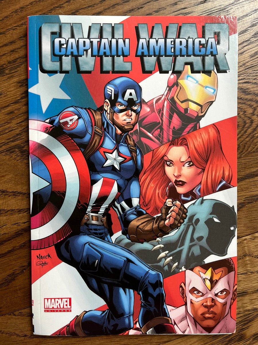 Civil War ハードカバー Captain America アメコミ Captain America Civil War Marvel Universe Graphic TPB Comics Iron
