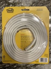 M-D D-Profile Weatherstrip All Climate, EPDM Rubber, Self Adhesive