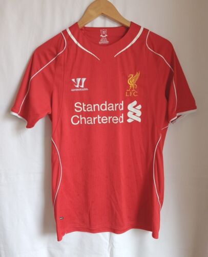 Liverpool FC Warrior 2014-15 Home Red Football Shirt Men's Size Small  - 第 1/9 張圖片