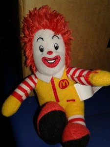 ronald mcdonald ty beanie baby