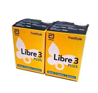 4 Freestyle Libre Sensor 3 Plus Sensoren Abbott Neu OVP 30.04.2027