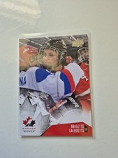 2015 Upper Deck Team Canada Juniors Brigette Lacquette #59 Woman Hockey PWHL