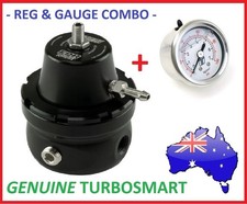Turbosmart Fuel Pressure Regulator Kompact Uni Sleeper FPR800 800hp + Gauge
