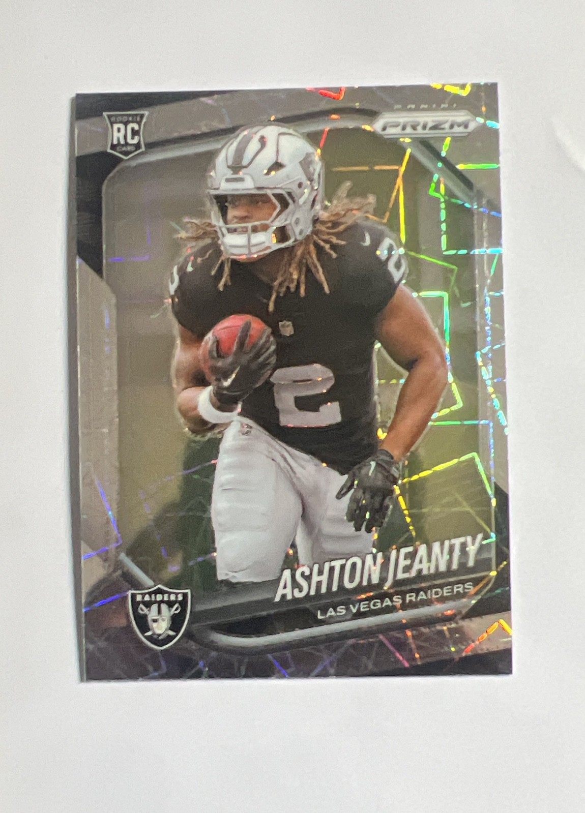 2025 Panini Prizm - Rookies Ashton Jeanty #315 Lazer Prizm (RC)