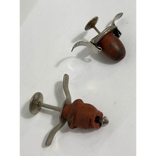 Vintage Vaughans Gas Tite Expansion Stopper Bulldog Snap Bottle Plug Set of 2