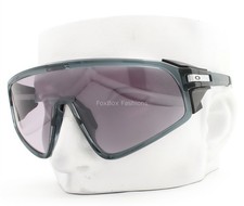 Oakley Latch Panel Sunglasses Crystal Black Prizm Slate OO9404-1335 with Pouch