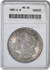1885-O VAM 17 Morgan Silver Dollar MS64 ANACS