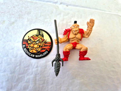 MOHICAN WARLORD MONSTER IN MY POCKET NINJA WARRIORS #6 FIGUR MEG 1995 KOMPLETT