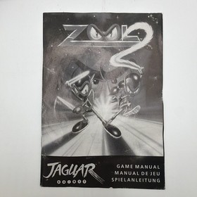 Zool 2 (Atari Jaguar, 1994) Complete In Box CIB With Manual Tested