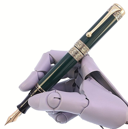 AURORA Fountain Pen Dante Alighieri Resin Nib F 18K