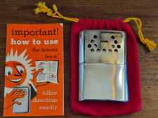 Vintage Orbex Jon-E Handwarmer w/ Pouch and Instructions Made in USA