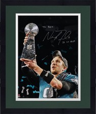 Framed Foles, Nick Auto Personalized (eagles/sblii) 16x20 Photo