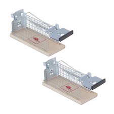 Diervriendelijke muizenval Humane muizenvallen Herbruikbaar Set van 2 90 g