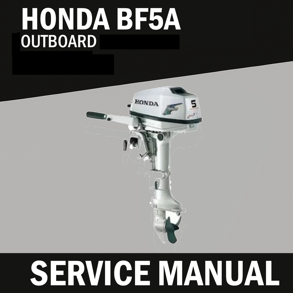 Honda BF5A Service Manual | 5HP Outboard | USB Drive PDF | eBay