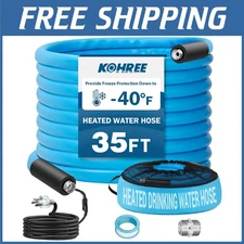 Energy Saving 35FT Heated Water Hose for Camper, Truck