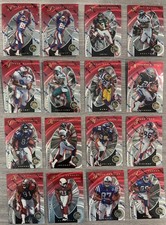 1997 Pinnacle Totally Certified Platinum Red Lot (52) Football #/4999 RCs Stars