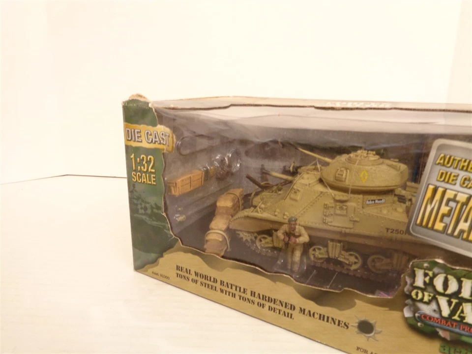 2007 Unimax Forces of Valor U.K. WWII M3 Grant Tank Diecast Vehicle MIP - Image 2 of 4