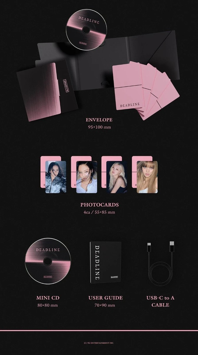 BLACKPINK 3rd Mini Album [DEADLINE] MOOD LIGHT Ver | eBay